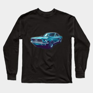 60s Ford Mustang Long Sleeve T-Shirt